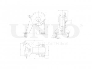Опора двигателя задняя RMP-15111 UNIO