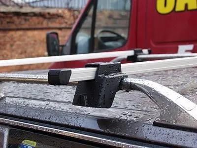 багажник в сборе серии Эконом на рейлинги! прямоуг.20х30, алюмин., дуга 1250мм\ 8913 ATLANT