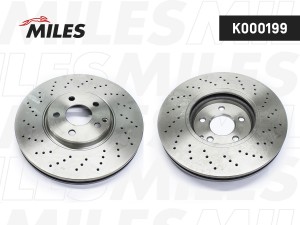 Диск тормозной передний D330мм. MERCEDES W211/W220 4-matic (TRW DF6079S) K000199 K000199 MILES