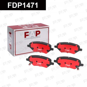 FDP1471 колодки тормозные передние!\ Chery Tiggo 7 FDP1471 FAP