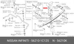 KYB -SPORT NSF2022 OEM 56210-1C125/5C525/5C527 (562101C125) 562101C125 NISSAN