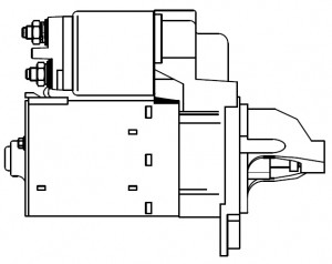 Стартер для а/м Opel Astra J GTC (11-)/Corsa D (09-) 1.4i 1,1кВт (LSt 0513) LST 0513 START VOLT