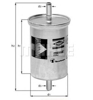 Фильтр топливный KL2 KL2 MAHLE KNECHT