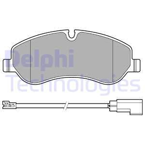 Колодки передние FORD TRANSIT CUSTOM 2.2TDCi 12/12- LP2661 LP2661 DELPHI