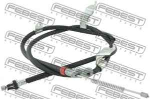 ТРОС РУЧНОГО ТОРМОЗА ЛЕВЫЙ подходит для NISSAN QASHQAI J10E 2006.12-2013.12 [EL] 0299-T31PCLH FEBEST