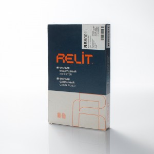 Фильтр салона для а/м ВАЗ 1118 (угольный) "RELIT" RSC6001 RELIT