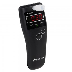 Алкотестер цифровой до 1.99 промилле LCD дисплей, звуковой сигнализатор AIRLINE ALKO003 AIRLINE