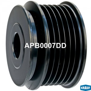 Шкив генератора !K6 D55.5x37.5 \MB C-CLASS (W203) C 200 KOMPRESSOR (00-02) 14V 1 APB0007DD KRAUF