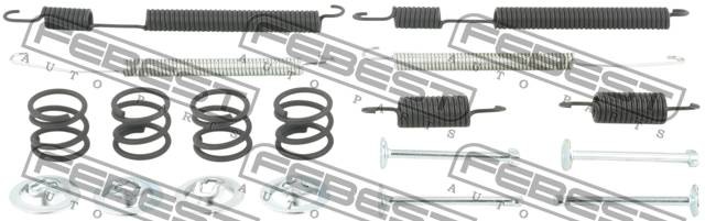 К-кт монтажный барабанных колодок SUBARU FORESTER 2001-2007 0804-S10XTR-KIT 0804S10XTRKIT FEBEST