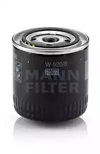 Фильтр масляный NISSAN CHRYSLER JEEP MANN W920/6 MANN FILTER