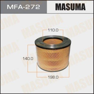 фильтр воздушный!\Toyota Hilux 2.4D 88> MFA-272 MASUMA