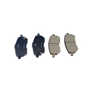 Колодки тормозные GEELY Coolray (24-) передние (керамика) (4шт.) NSP NSPRS7N70 NSP