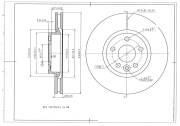 Диск тормозной AVANTECH BR3002S AVANTECH