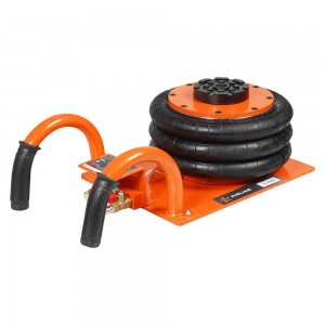 Домкрат пневматический 3т подкатной 3 секции, корот. ручка (MIN - 150мм, MAX - 4 ABJF03 AIRLINE