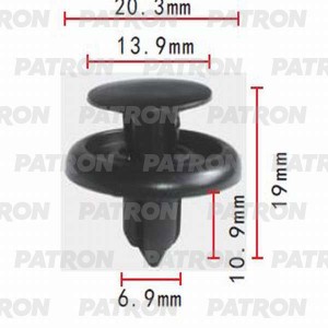 КРЕПЛЕНИЕ ЛОКЕРА TOYOTA CAMRY 00> P370059 PATRON