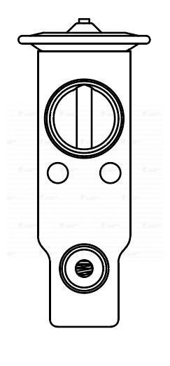 клапан кондиционера расширительный!\ Mitsubishi Pajero IV 06>, Toyota Avensis 03 LTRV 1189 LUZAR
