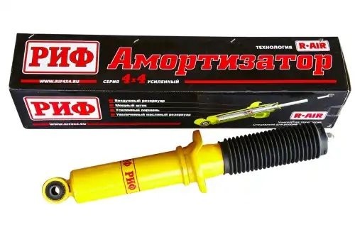 Амортизатор MITSUBISHI Pajero 3,4 (00-) передний (штатный лифт 0-40мм) РИФ SA245 RIF