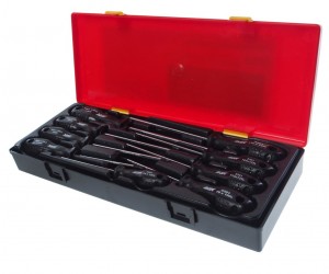 Набор отверток с профилем TORX 9пр. (Т8, Т9, Т10, Т15, Т20, Т25, Т27, Т30, Т40) JTC-K7091 JTC TOOLS