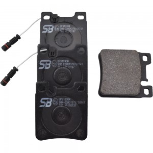 Колодки тормозные задние (MB W202/203 AMG/210/140) BP31030W BP31030W SB NAGAMOCHI