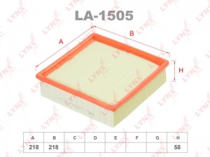 Фильтр воздушный подходит для LADA 2108-12 инж. LA-1505 LA-1505 LYNXAUTO