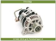 генератор! 14V 120A\ Hyundai Elantra/I30/Sonata, Kia Sportage 01> TT11752 TESLA TECHNICS