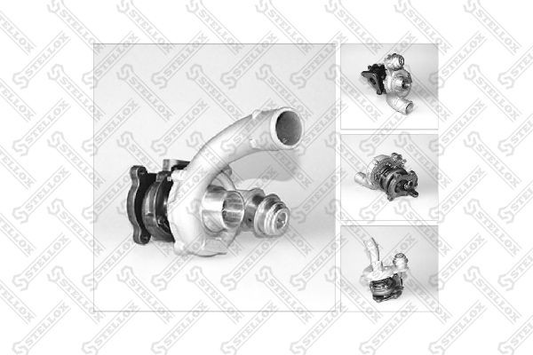 турбокомпрессор!\ Renault Megane/Scenic/Laguna/Trafic 1.9TDi 99-04 10-80305-SX STELLOX