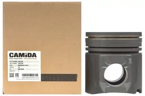 Поршень Валдай, ПАЗ дв. Cummins ISF3.8 R1 (+0,5) 5262760, 5258754, 2881748, 4309 121120 CAMIDA