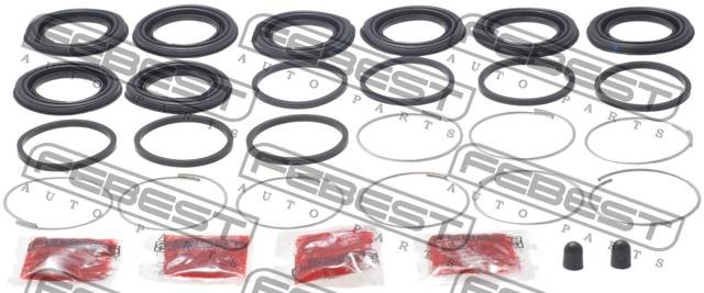 Ремкомплект суппорта переднего TOYOTA LAND CRUISER PRADO 120 2002-2009 0175-GSJ1 0175-GSJ15F FEBEST