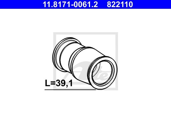 Направляющий болт 11.8171-0061.2 11.8171-0061.2 ATE