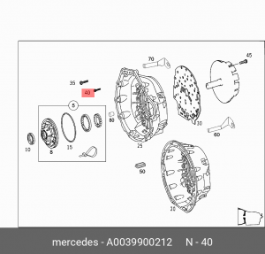 MERCEDES BENZ G-KLASS/SLK/SL A 003 990 02 12 MERCEDES BENZ