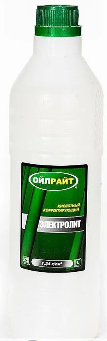 Электролит 1.34г/куб.см 1л OILRIGHT 5509 OILRIGHT