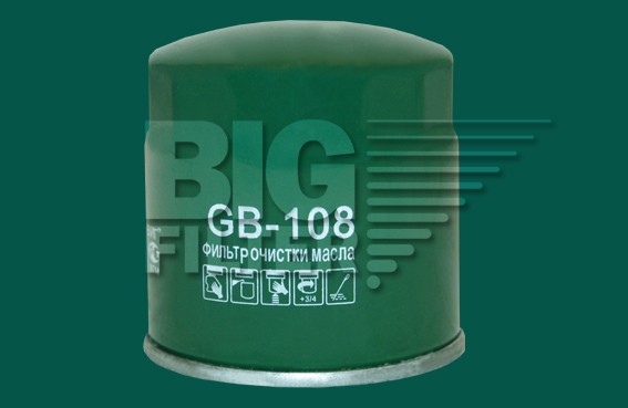 Фильтр масляный GB-108 GB-108 BIG FILTER