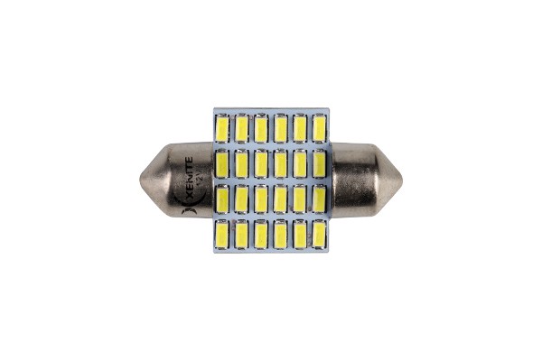 Лампа светодиодная 12V C5W SV8.5-8 2411 бокс (1шт.) XENITE 1009547 XENITE
