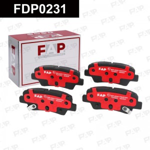 Тормозные колодки дисковые смесь CERAMIC FDP0231 FDP0231 FAP
