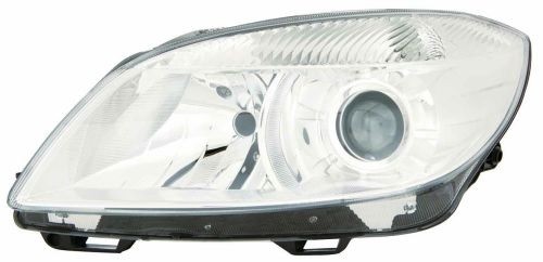 фара левая! Skoda Fabia 02> 665-1121LMLD-EM DEPO
