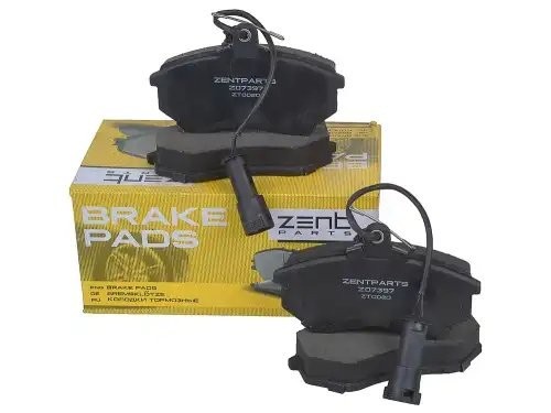 колодки дисковые передние!\ Audi 80 1.6-1.9TDi 86-96/100 1.8-2.5TD 82-90 Z07397 ZENTPARTS