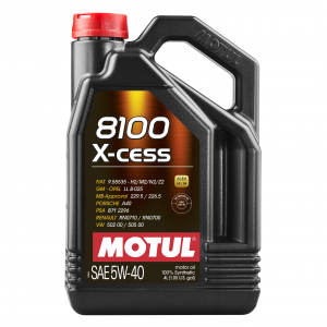 Масло моторное MOTUL 8100 X-CESS 5W40 синт.4л 104256 MOTUL
