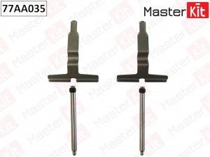 Комплект установочный дисковых колодок MERCEDES C-CLASS (W203) 05-00- 77AA035 77AA035 MASTER KIT