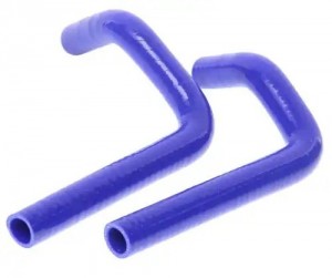 Патрубок ГАЗель Next отопителя дополнительного комплект 2шт. силикон MEGAPOWER 13017020 MEGA POWER