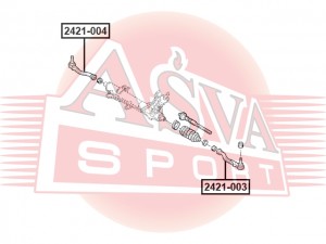 НАКОНЕЧНИК РУЛЕВОЙ 2421-003 2421-003 ASVA