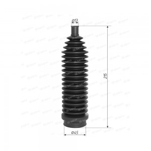 Чехол рулевой рейки для а/м SKODA:Fabia 1,2,Rapid VW:Polo 4, 5,Vento,AUDI:A1,A2  6151-3831 SEVI
