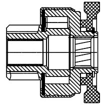 Привод стартера (бендикс) для а/м Volvo XC90 (02-) 2.5T/S60 I (00-) 2.4i (VCS 10 VCS 1027 START VOLT