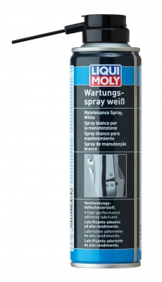 3953 LiquiMoly Грязеотталкивающая белая смазка Wartungs-Spray weiss (0,25л) 3953 LIQUI MOLY