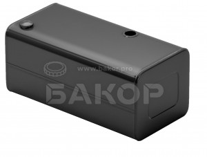 Бак топливный МАЗ 500л (600х670х1320) левый БАКОР BTG500MLBK-PO BAKOR