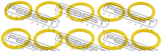 Кольцо уплотнительное трубки кондиционера VOLVO 07- (компл-10шт) RINGAH-022-PCS1 RINGAH-022-PCS10 FEBEST