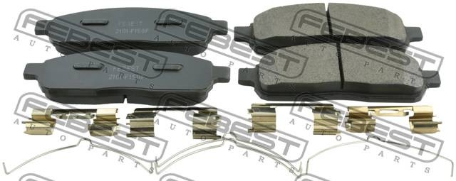 Колодки передние FORD F150/F250/F350 2004-2014 2101-F150F 2101-F150F FEBEST