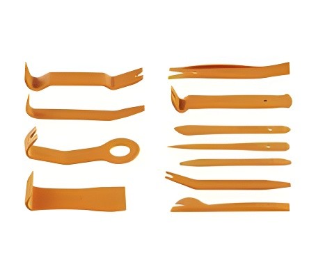 набор съемников панелей обшивки салона! 11 шт., нейлон\ 11824 NEO