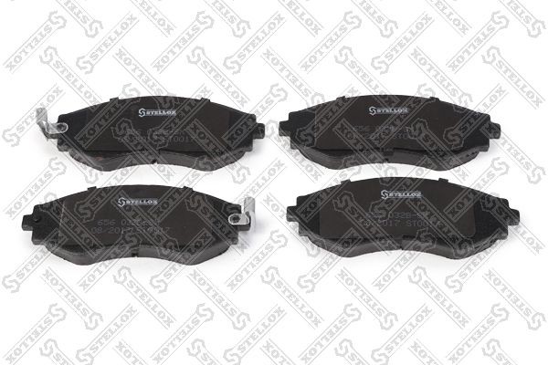 Колодки тормозные дисковые передние 656-032B-SX STELLOX