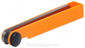 Щуп регулировки клапанов (17 предметов) "АвтоDело" (веер, 0,02-0,5 мм, L=100 мм) 40398 AVTO DELO