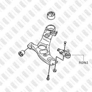 HYUNDAI SONATA VI (2010>)/KIA OPTIMA III (2010>) FK0963 FIXAR